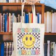 Second Grade Teachers Boys Girls Smile Face 2nd Grade Team Canvas Tote Bag, funny gift Second Grade Teachers Boys Girls Smile Face 2nd Grade Team Canvas Tote Bag, funny gift
