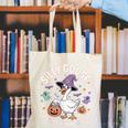 Silly Goose Spooky Teacher Club Halloween Witch Ghost Canvas Tote Bag, funny gift Silly Goose Spooky Teacher Club Halloween Witch Ghost Canvas Tote Bag, funny gift