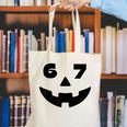 Six Seven Halloween Costume For Students Teachers 6 7 Canvas Tote Bag, funny gift