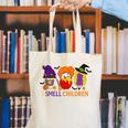 I Smell Children Witch Teacher Halloween Trick Or Teach Canvas Tote Bag, funny gift I Smell Children Witch Teacher Halloween Trick Or Teach Canvas Tote Bag, funny gift