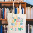 Special Education Teacher Team SPED Grow With The Flow Canvas Tote Bag, funny gift