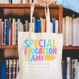 Special Education Team Definition Retro Ed Team Crew Teacher Canvas Tote Bag, funny gift Special Education Team Definition Retro Ed Team Crew Teacher Canvas Tote Bag, funny gift