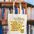 Spelling Bee Kind Positive Kindness Women Teacher Canvas Tote Bag, funny gift Spelling Bee Kind Positive Kindness Women Teacher Canvas Tote Bag, funny gift