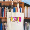 Spooky Halloween Teacher Para Counselor SPED Preppy Boo Kids Canvas Tote Bag, funny gift