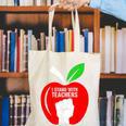 I Stand With Teachers Tshirt Canvas Tote Bag, funny gift