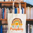 I Teach The Cutest Preschool Pumpkin Teacher Halloween For Men Women Kids Canvas Tote Bag, funny gift