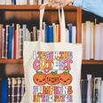 I Teach The Cutest Pumpkins Halloween Fall Teacher Women Canvas Tote Bag, funny gift I Teach The Cutest Pumpkins Halloween Fall Teacher Women Canvas Tote Bag, funny gift