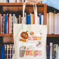 I Teach The Cutest Pumpkins In The Patch Halloween Teacher Canvas Tote Bag, funny gift