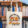 I Teach The Cutest Pumpkins In The Patch Halloween Teacher For Men Women Kids Canvas Tote Bag, funny gift I Teach The Cutest Pumpkins In The Patch Halloween Teacher For Men Women Kids Canvas Tote Bag, funny gift