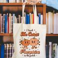 I Teach The Cutest Pumpkins In The Patch Retro Teacher Fall Canvas Tote Bag, funny gift