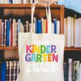I Teach Kindergarten What Is Your Superpower Teacher Canvas Tote Bag, funny gift I Teach Kindergarten What Is Your Superpower Teacher Canvas Tote Bag, funny gift