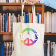 Teach Peace For Teachers And Educators Counselor Canvas Tote Bag, funny gift Teach Peace For Teachers And Educators Counselor Canvas Tote Bag, funny gift