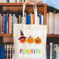 I Teach The Smartest Pumpkins The Patch Teacher Fall Season For Men Women Kids Canvas Tote Bag, funny gift