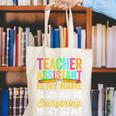 Teacher Assistant Is My Name Coordinating Teacher Aide For Men Women Canvas Tote Bag, funny gift Teacher Assistant Is My Name Coordinating Teacher Aide For Men Women Canvas Tote Bag, funny gift