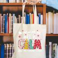 Teacher All Calm Said No Teacher Christmas Pencil Tree Canvas Tote Bag, funny gift