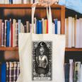 The Teacher Skeleton Tarot Card Canvas Tote Bag, funny gift The Teacher Skeleton Tarot Card Canvas Tote Bag, funny gift