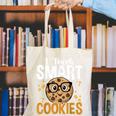 Teacher I Teach Smart Cookies Nerd Canvas Tote Bag, funny gift Teacher I Teach Smart Cookies Nerd Canvas Tote Bag, funny gift