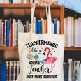 Teachermingo Like A Normal Teacher Only More Fabulous Canvas Tote Bag, funny gift