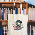 Teachers Love Brains Tee-Shirt Men Women Halloween Teacher Canvas Tote Bag, funny gift
