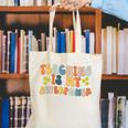 Teaching Is My Superpower Vintage Groovy University Teacher Canvas Tote Bag, Groovy Teacher Tote Bags, funny gift Teaching Is My Superpower Vintage Groovy University Teacher Canvas Tote Bag, Groovy Teacher Tote Bags, funny gift