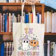 TK Boo Crew Retro Groovy Halloween Floral Ghost TK Teacher Men Women Kids Canvas Tote Bag, Groovy Teacher Tote Bags, funny gift TK Boo Crew Retro Groovy Halloween Floral Ghost TK Teacher Men Women Kids Canvas Tote Bag, Groovy Teacher Tote Bags, funny gift