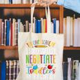 Toddler Negotiator Preschool Teacher Humor Babysitters Canvas Tote Bag, funny gift Toddler Negotiator Preschool Teacher Humor Babysitters Canvas Tote Bag, funny gift