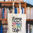 Transitional Kindergarten TK Teacher Canvas Tote Bag, funny gift Transitional Kindergarten TK Teacher Canvas Tote Bag, funny gift