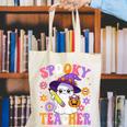 Trick Or Teach Spooky Teacher Ghost Halloween Teacher Canvas Tote Bag, funny gift Trick Or Teach Spooky Teacher Ghost Halloween Teacher Canvas Tote Bag, funny gift