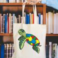 Turtle Puzzle Pieces For Autism Awareness Kids Women Teacher Canvas Tote Bag, funny gift Turtle Puzzle Pieces For Autism Awareness Kids Women Teacher Canvas Tote Bag, funny gift