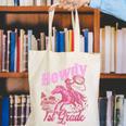 Vintage Howdy First Grade Cowgirl Teacher Western School Canvas Tote Bag, First Grade Teacher Tote Bags, funny gift