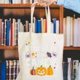 Will Trade Students For Candy Teacher Cute Halloween Canvas Tote Bag, funny gift Will Trade Students For Candy Teacher Cute Halloween Canvas Tote Bag, funny gift