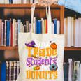 Will Trade Students For Donuts Halloween Teacher Canvas Tote Bag, funny gift Will Trade Students For Donuts Halloween Teacher Canvas Tote Bag, funny gift