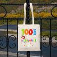 100 Days Of Living That 2nd Grade Life Boy Girl Teacher Canvas Tote Bag, 2nd Grade Teacher Gifts, funny design 100 Days Of Living That 2nd Grade Life Boy Girl Teacher Canvas Tote Bag, 2nd Grade Teacher Gifts, funny design