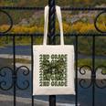 2nd Grade Teacher Student Camo Bow Back To School Canvas Tote Bag, 2nd Grade Teacher Gifts, funny design 2nd Grade Teacher Student Camo Bow Back To School Canvas Tote Bag, 2nd Grade Teacher Gifts, funny design
