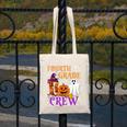 4th Grade Boo Crew Teacher Student Halloween Costume Canvas Tote Bag, 4th Grade Teacher Gifts, funny design 4th Grade Boo Crew Teacher Student Halloween Costume Canvas Tote Bag, 4th Grade Teacher Gifts, funny design
