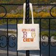5th Grade Boo Crew Halloween Teachers Students Canvas Tote Bag, funny design