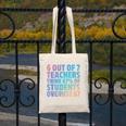 6 Out Of 7 Teachers Think 67 Of Students Overuse 67 Quote Canvas Tote Bag, funny design 6 Out Of 7 Teachers Think 67 Of Students Overuse 67 Quote Canvas Tote Bag, funny design