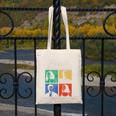 Abbott Elementary Colorful Pop Art Teachers TV Show Canvas Tote Bag, funny design