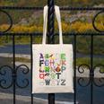 ABCs Alphabet Halloween Learning Kindergarten Teachers Canvas Tote Bag, funny design ABCs Alphabet Halloween Learning Kindergarten Teachers Canvas Tote Bag, funny design