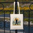 Adventure Awaits Bigfoot Teacher Kindergarten Back To School Canvas Tote Bag, funny design