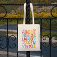 Alphabet A-Z ABC Kids Back To School Pre K Teachers Canvas Tote Bag, funny design Alphabet A-Z ABC Kids Back To School Pre K Teachers Canvas Tote Bag, funny design