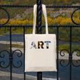 Art Artist Painting Teacher T Shirt Mona Lisa Great Wave For Men Women Canvas Tote Bag, funny design