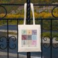Art Teacher Life Retro Groovy Teaching Future Artists Canvas Tote Bag, Future Teacher Gifts, Groovy Teacher Gifts, funny design