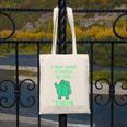 Autism Awareness Neurodiversity Teacher Frog I May Have A Touch Of The Tism Neurodivergent Small Canvas Tote Bag, funny design