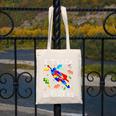 Autism Awareness Teacher I Teach Awesome Superheroes Canvas Tote Bag, funny design Autism Awareness Teacher I Teach Awesome Superheroes Canvas Tote Bag, funny design