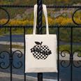 Back To School Checkered Apple Teacher Checkerboard Teacher For Men Women Girls Kids Canvas Tote Bag, funny design