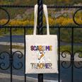 You Can't Scare Me I'm A Teacher Halloween Costume Canvas Tote Bag, funny design You Can't Scare Me I'm A Teacher Halloween Costume Canvas Tote Bag, funny design