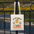 You Can't Scare Me I Teach Preschool Teacher Halloween Ghost Men Women Canvas Tote Bag, funny design