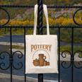 A Day Without Pottery Teacher Clay Kiln Ceramics Artist Men Women Canvas Tote Bag, funny design
