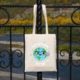 Earth Day Rotation Of The Earth Makes My Day Science Teacher Canvas Tote Bag, Science Teacher Gifts, funny design